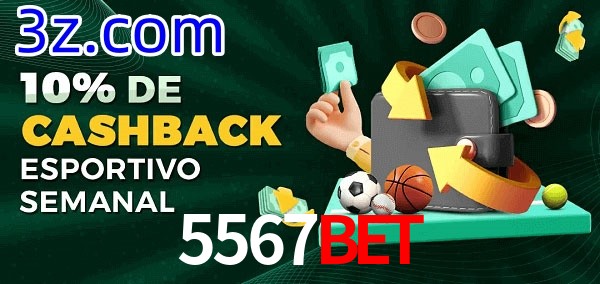 10% de bônus de cashback na 5567BET